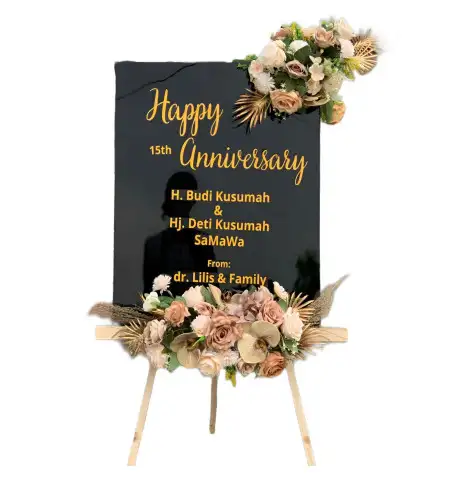 Papan Bunga Akrilik Seloboro
