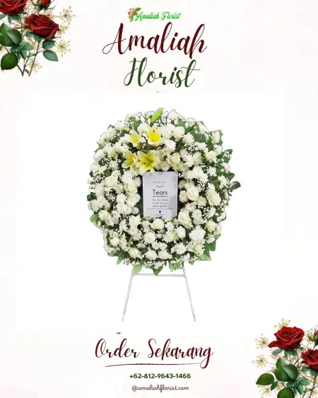 Krans Bunga Duka Seloboro